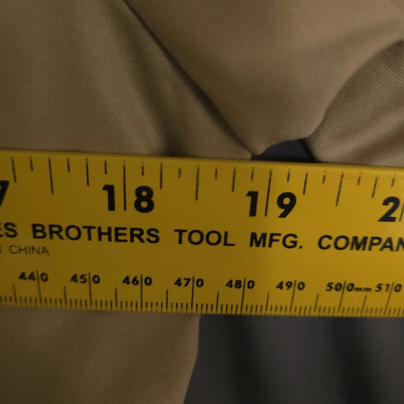 White House Black Market Cropped Jacket Tan‎ Size 10 Full Zip Military Steampunk - Picture 4 of 6